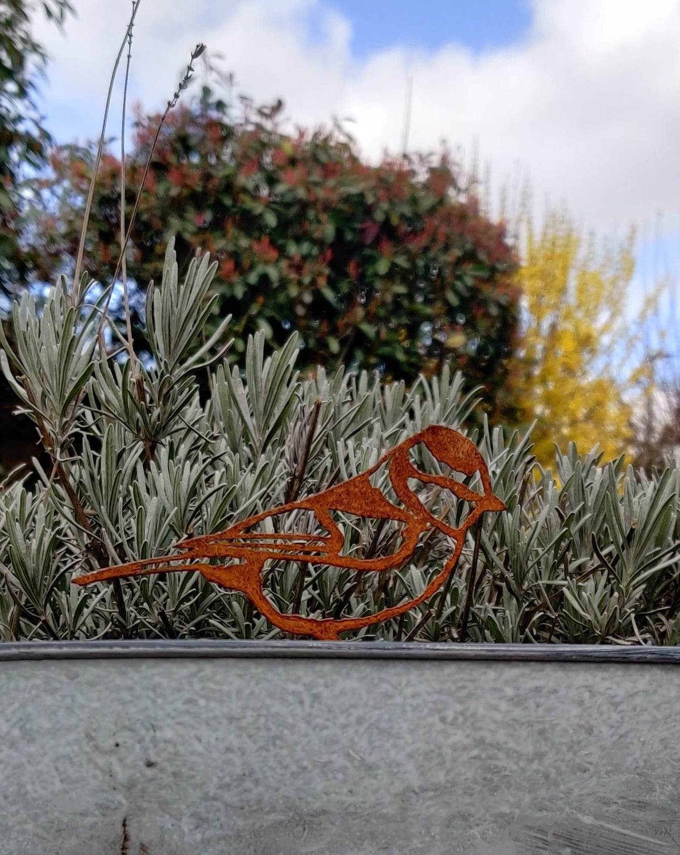 Blue Tit Ground Spike - MetalMotif