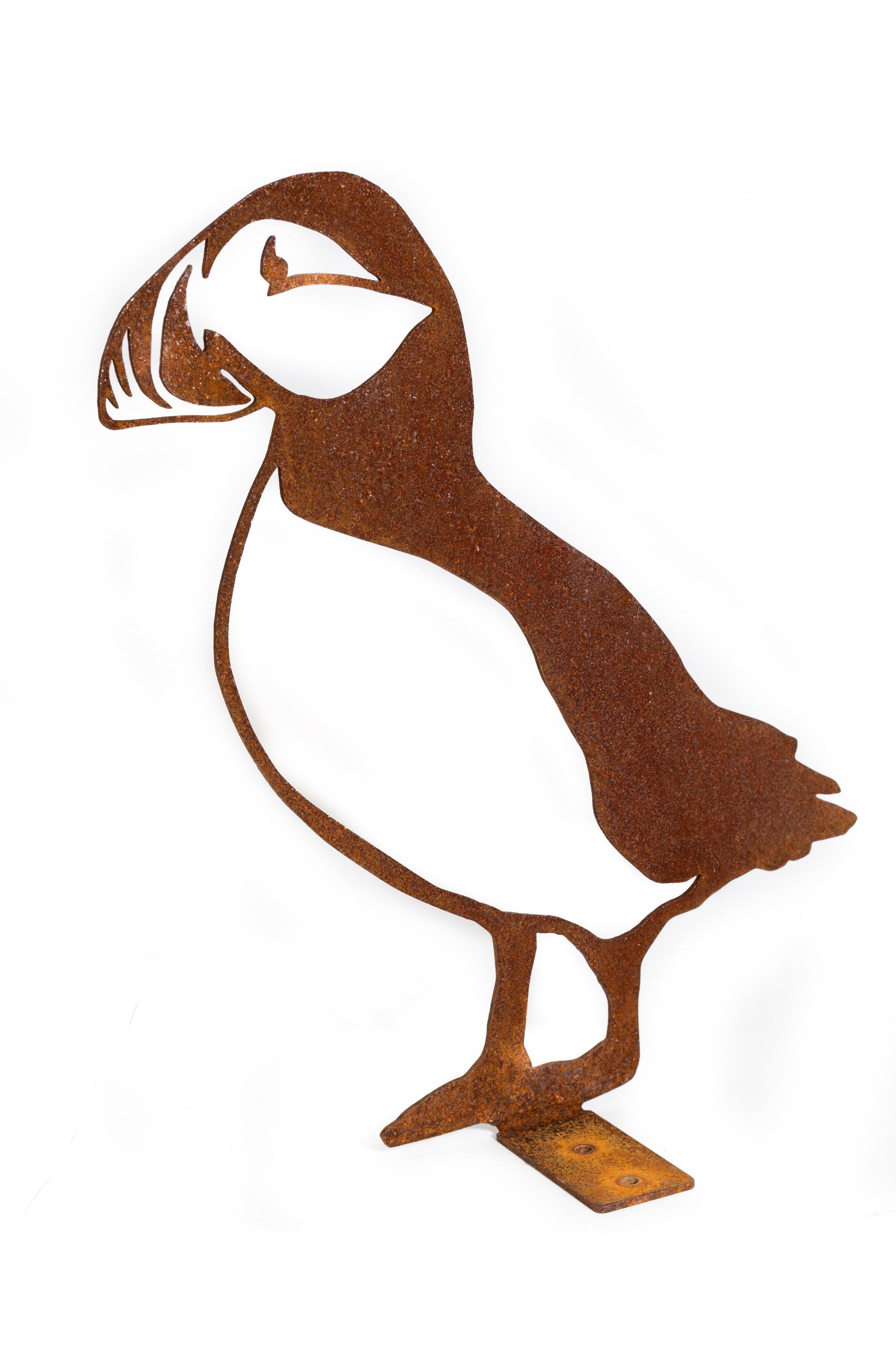 Puffin Fence Topper MetalMotif