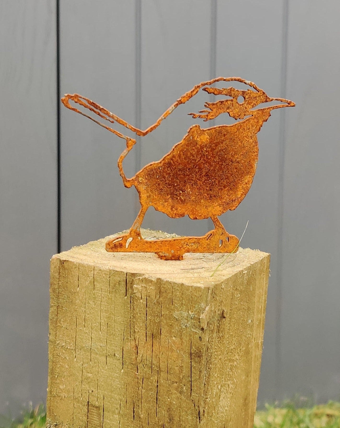 Wren Peering Fence Topper - MetalMotif