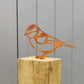 Blue Tit Fence Topper - MetalMotif