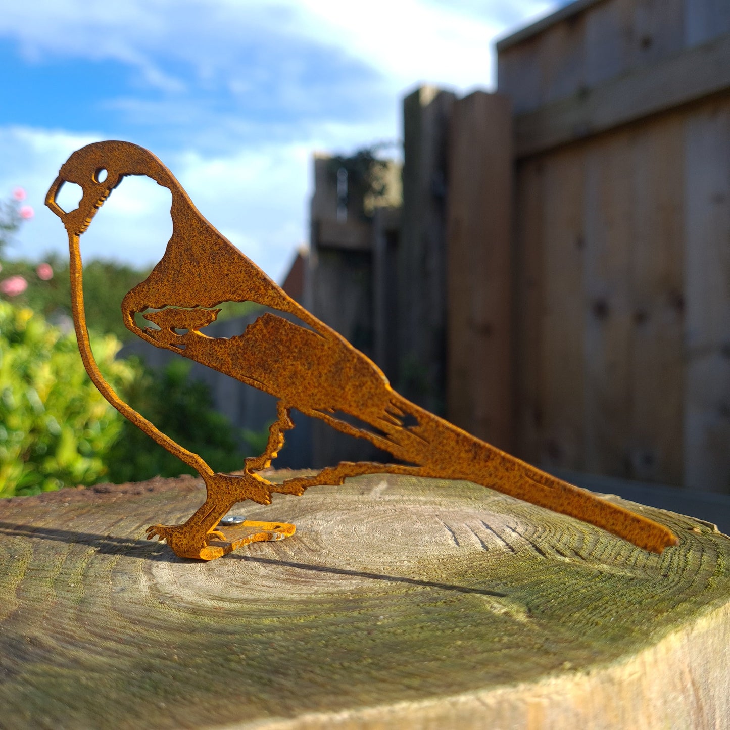 Bullfinch Fence Topper MetalMotif