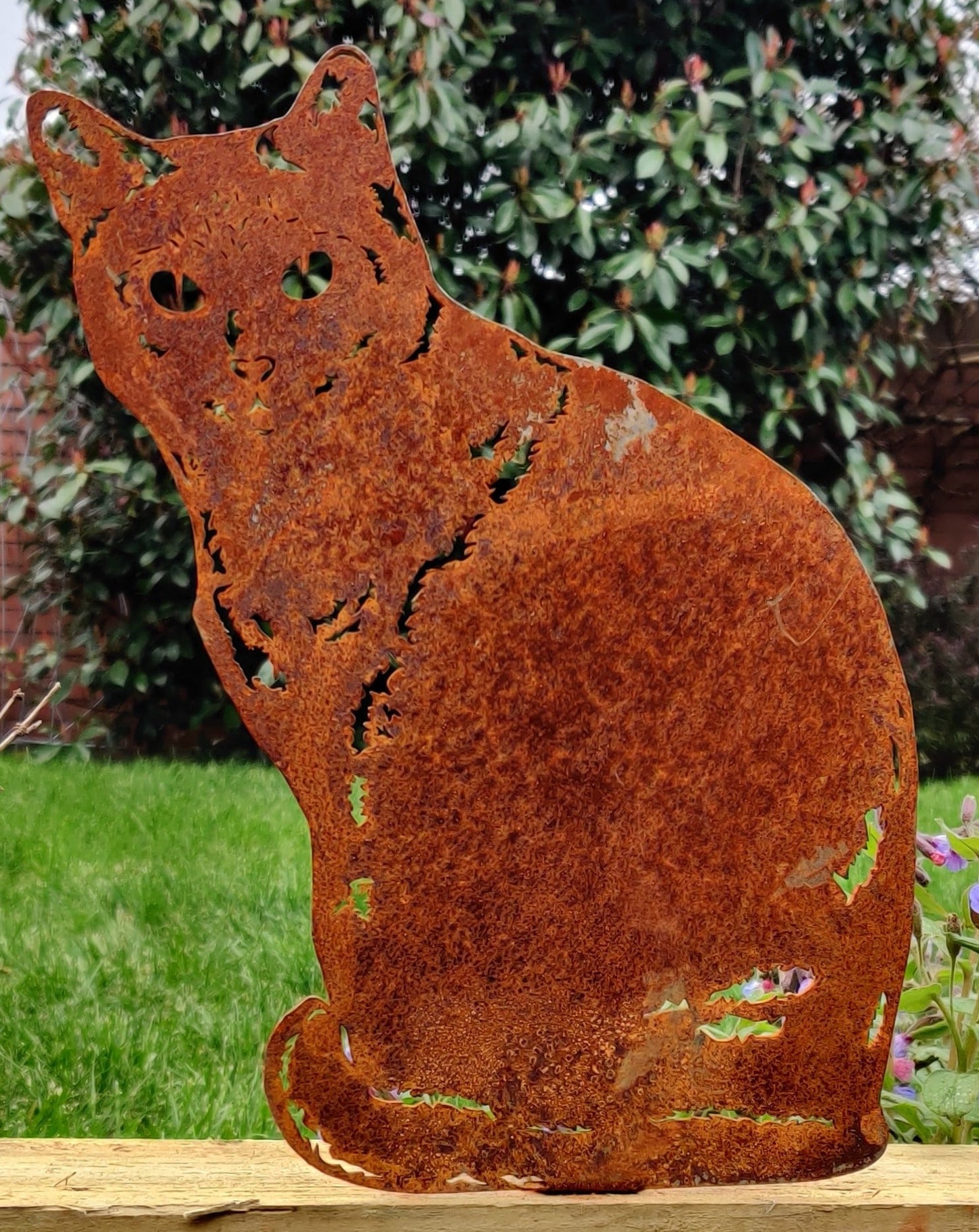 Cat Fence Topper - MetalMotif