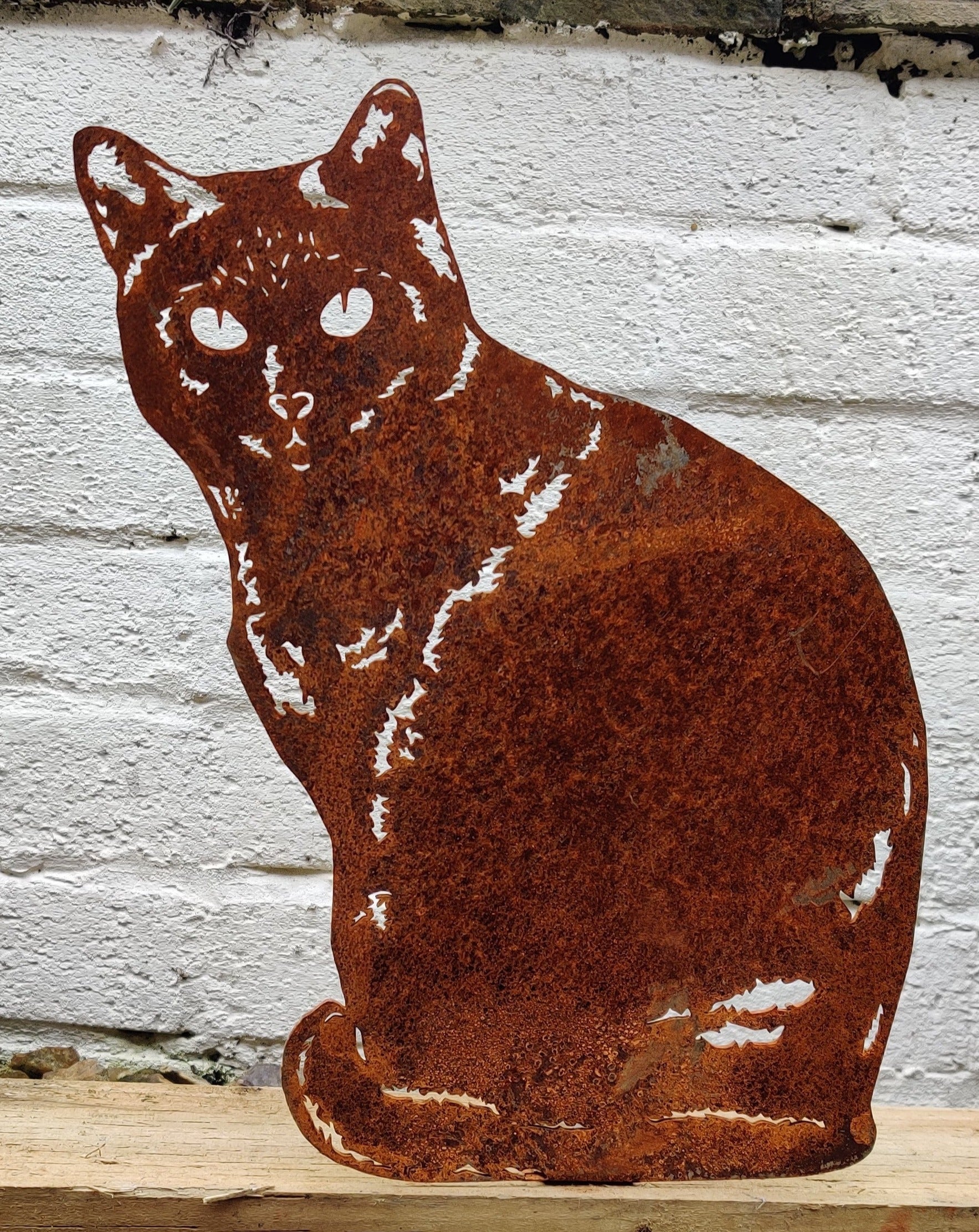 Cat Fence Topper - MetalMotif