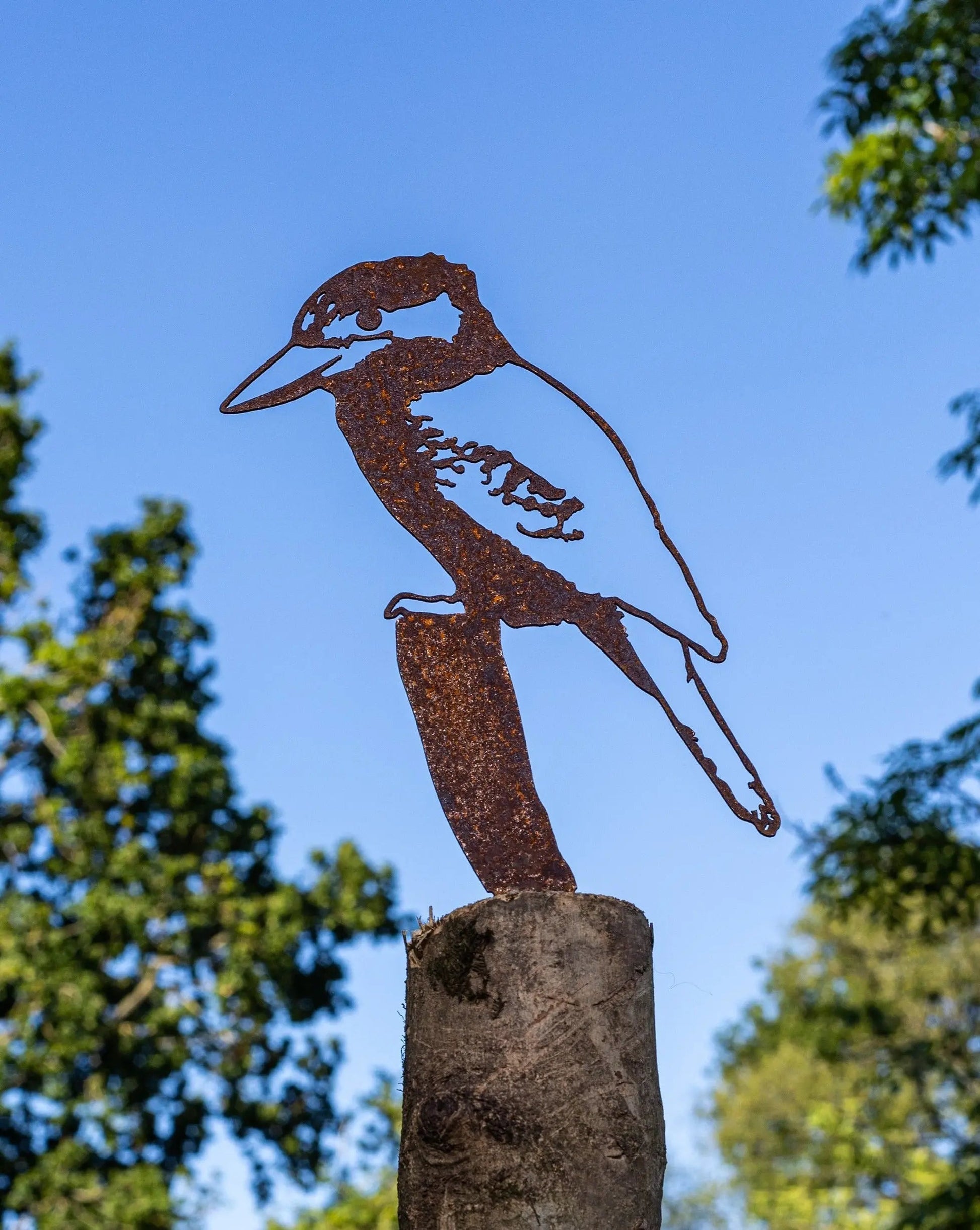 Kookaburra Fence Topper MetalMotif