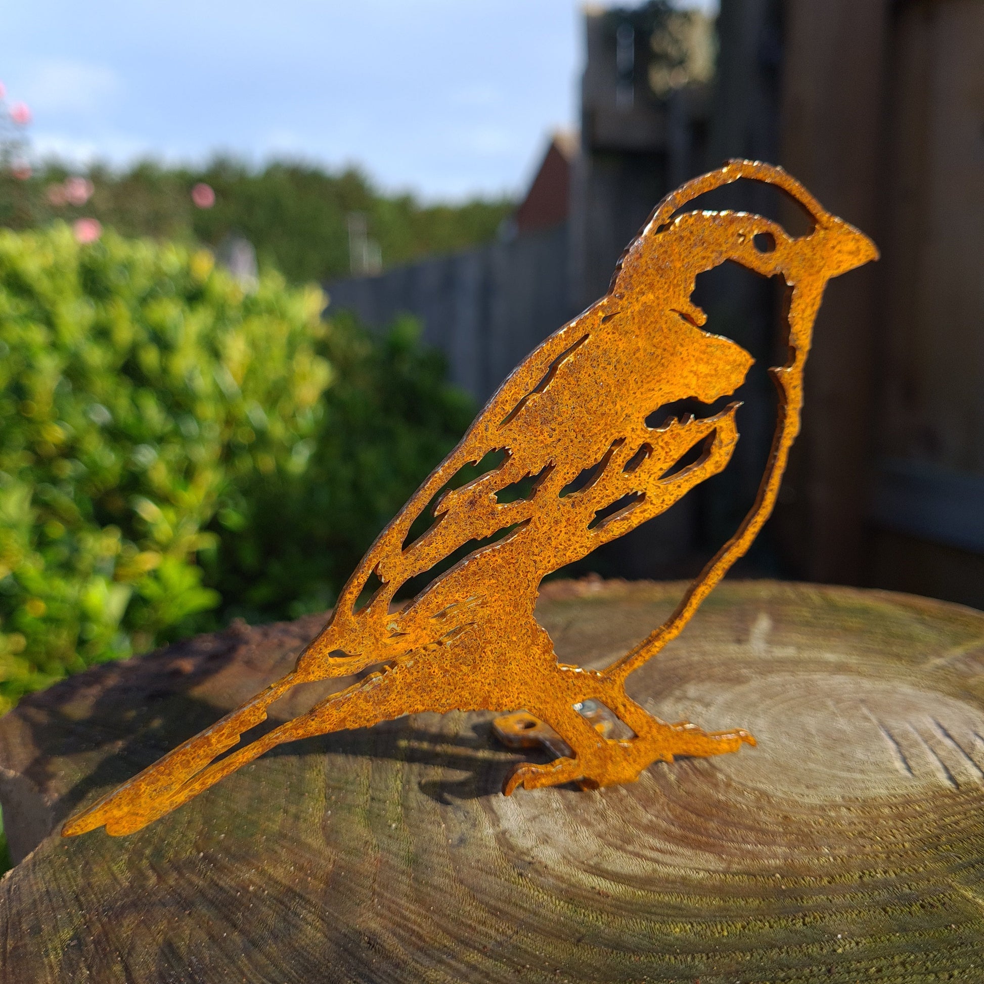 Sparrow Fence Topper MetalMotif