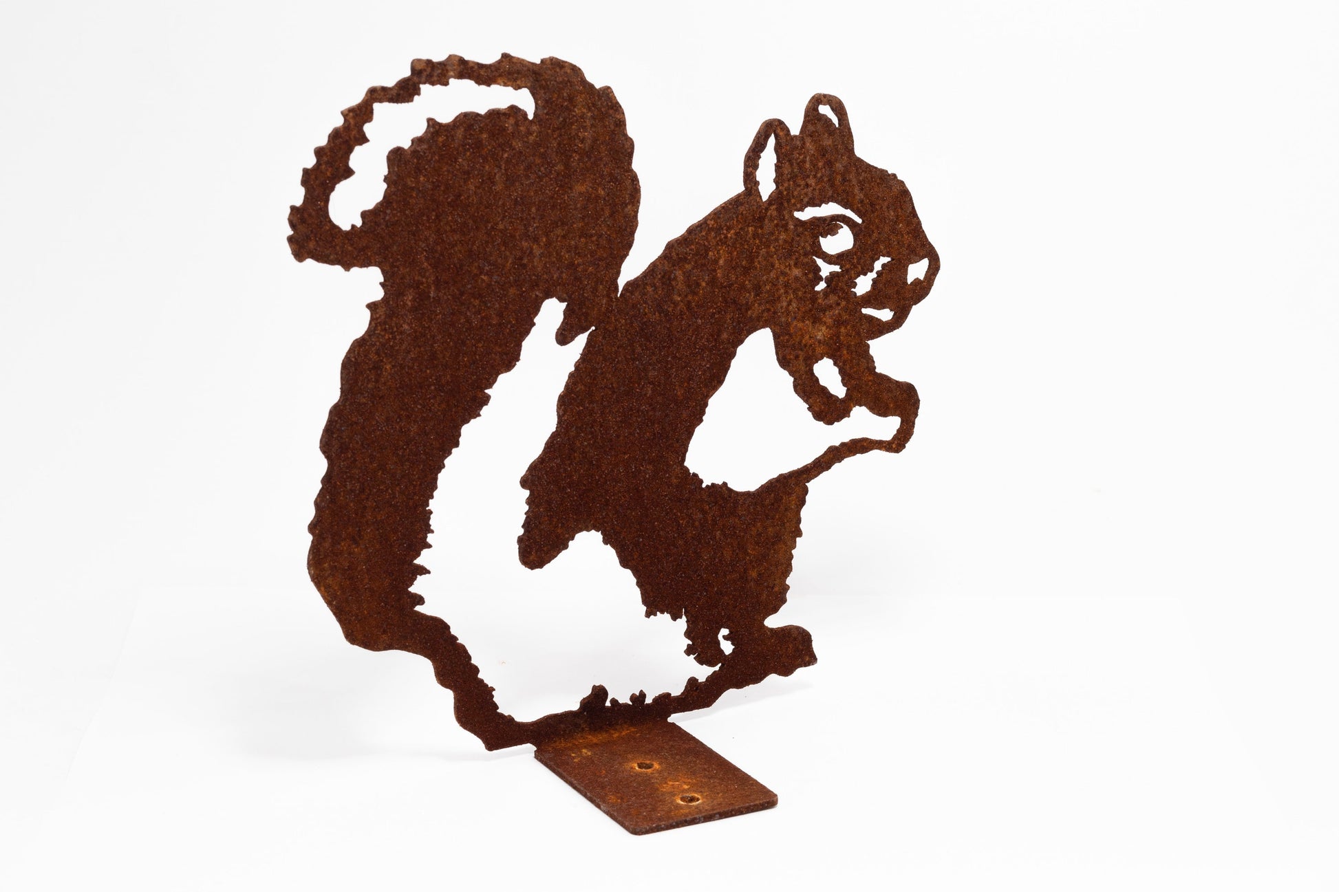 Squirrel Fence Topper MetalMotif