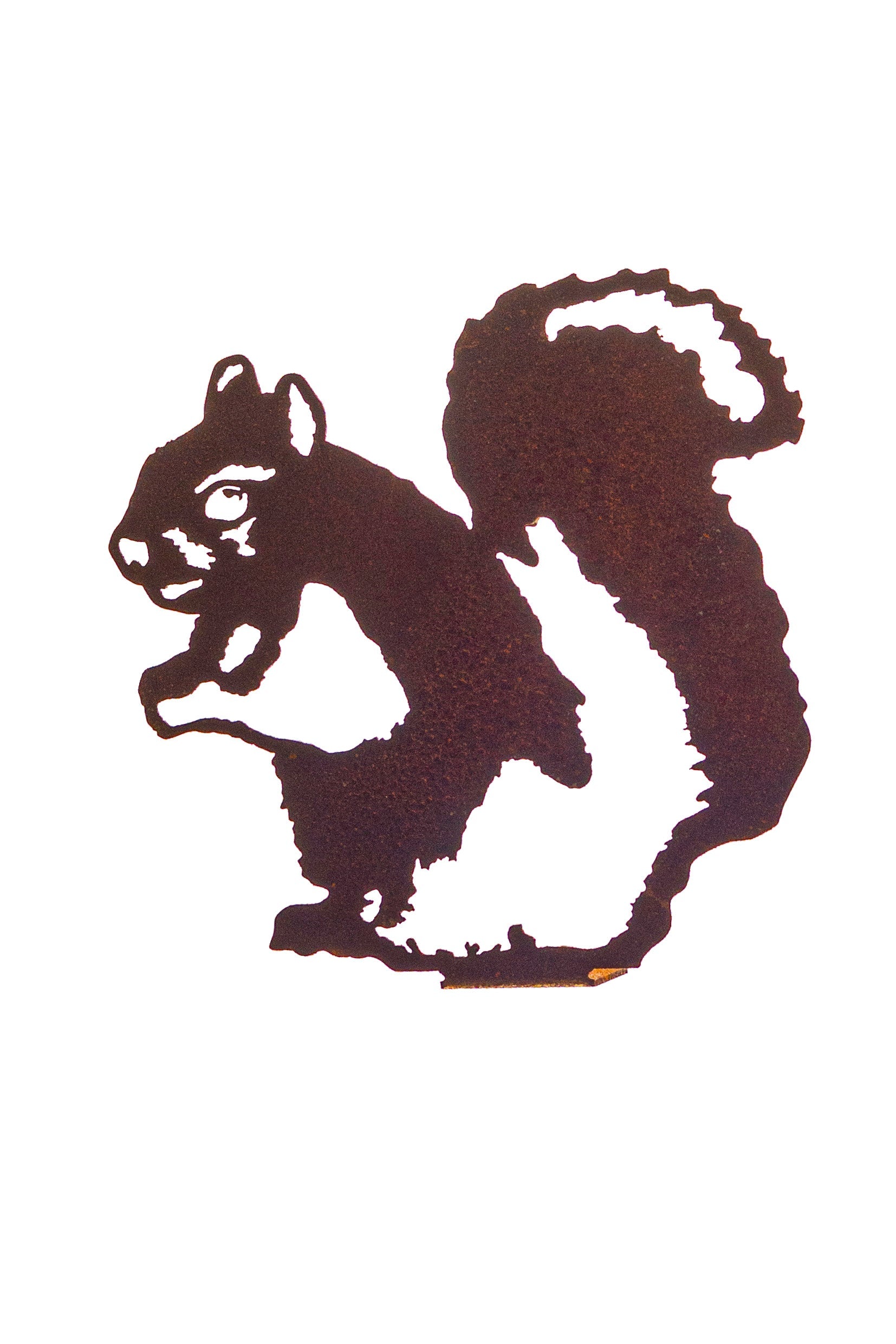 Squirrel Fence Topper MetalMotif